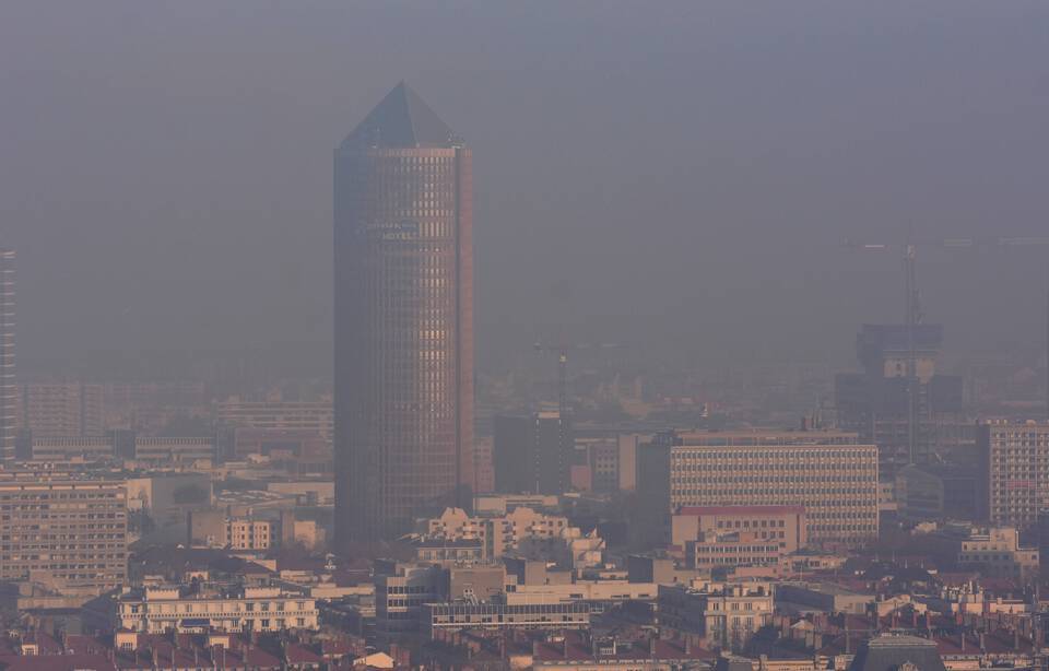 pic de pollution Lyon